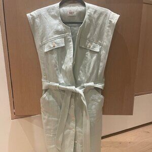 Claudie Pierlot Mint Green Mini Dress